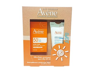 PAVENE ULTRA FLUID INV 50 50ML & REPARATEUR APRES-SOLEIL 50M