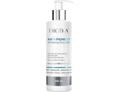 FROIKA ANTI-PIGMENT WHITENING BODY MILK 200ML
