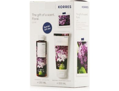 PKORRES LILAC SHOWER GEL & BODY MILK