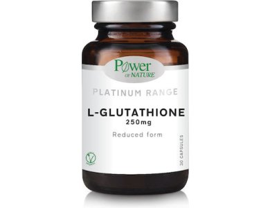 POWER HEALTH PLATINUM L-GLUTATHIONE 250MG 30S, CAPS