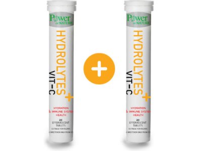 PPOWER HEALTH HYDROLYTES PLUS VIT-C STEVIA 20S 1+1 ΔΩΡΟ