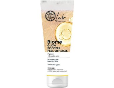 LAB BY NS. BIOME. GLOW BOOSTER PEEL-OFF FACE MASK, 75 ML