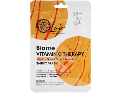 LAB BY NS. BIOME. VITAMIN C THERAPY SHEET MASK, 1 PC