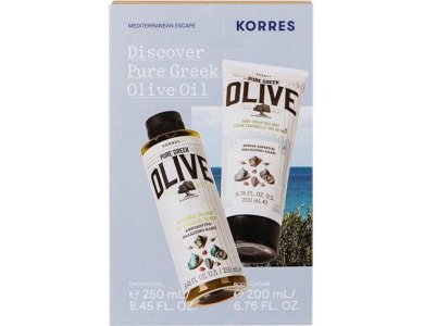 PKORRES SET OLIVE S. SALT SGEL 250ML&BML 200ML