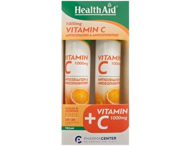 PHEALTH AID EFF. VITC1000MG OR 20TABS CΟΜ PACK VIT. C1000MG