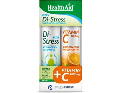 PHEALTH AID EFF. DI-STRESS FIZZY 20TABS CP VIT. C1000MG ORAN