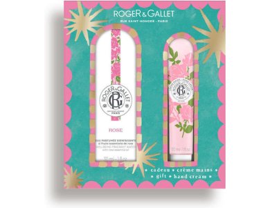 PROGER & GALLET SET NOEL ROSE 30ML+MAINS 25