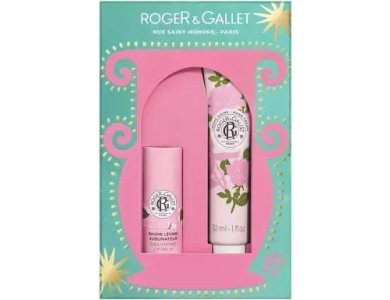 PROGER & GALLET SET NOEL ROSE LEVRES MAINS 25